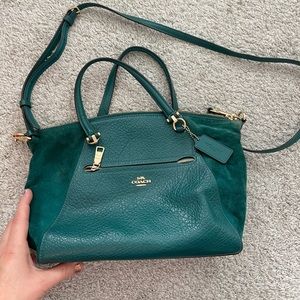 Coach cross body purse